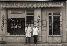 Foto Antico Commerce Toulouse Barbiere Profumo Bellezza Riprod. An. 1920