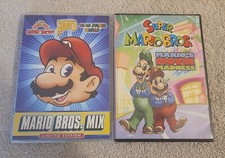 The Super Mario Bros. Super Show DVD Lot of 2 -Mario's Movie Madness - Mix