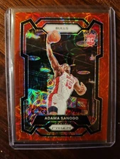 2023 Panini Prizm Adama Sanogo RC Chicago Bulls Choice Red Prizm Rookie /88