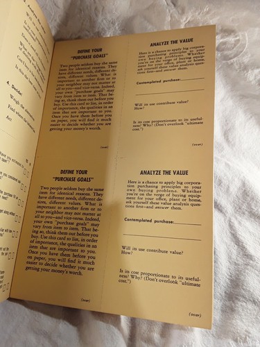 How To Get Your Money's Worth Nelson Doubleday Inc Personal Success Program 1961 - Bild 9 von 12