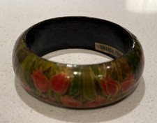Amanda Turner Designs Bangle Bracelet Floral ...
