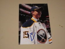 BRENDAN GUHLE AUTOGRAPHED BUFFALO SABRES 4X6 PHOTO # 3