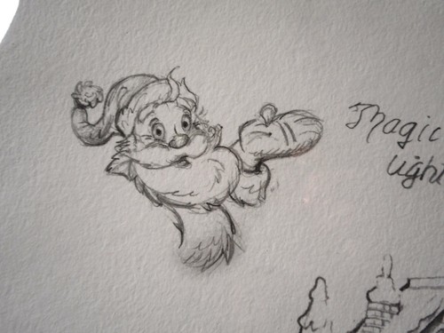 Hallmark 2018 Santa's Magic Train Sketch By KEN CROW KOC Club Exclusive - Picture 10 of 11