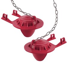 2Pack 2-inch Universal Toilet Flapper Replacement Tank Flapper Water Conserving