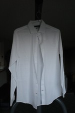 Tommy Hilfiger Men's Size XL 17-17 1/2 Button Up Shirt White Classic Stretch