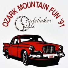 1991 Ozark Mountain Fun Studebaker Style Antique Car Show Springfield Missouri