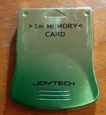 Joy-tech - 1m PS1 - Memory Card - Green 