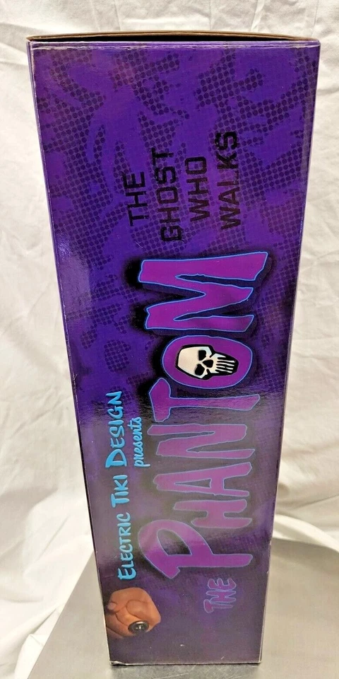 Eléctrico Tiki SIDESHOW El Fantasma 13" ESCALA 1/6 ESTATUA DE POLIESTIRENO Busto de Maqueta Foto 3 de 4