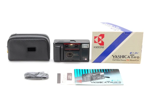 【UNUSED in BOX Case】YASHICA T AF-D DX Point & Shoot Film Camera Strap From JAPAN