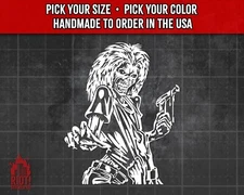 Iron Maiden Killers Eddie Decal for Cars, Trucks, Laptops, Heavy Metal Sticker