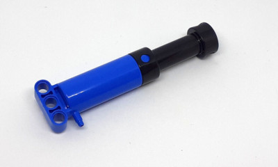 1x Lego  Technic Pneumatic Pumpe V2 Zylinder 11L mit 1x3 Balken blau 26288c01