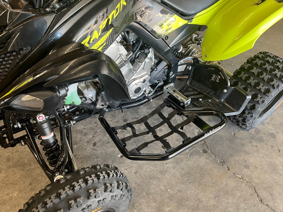 Yamaha Raptor 250 250R 125 125R Nerf Bars Pro Peg Alba Racing Sil