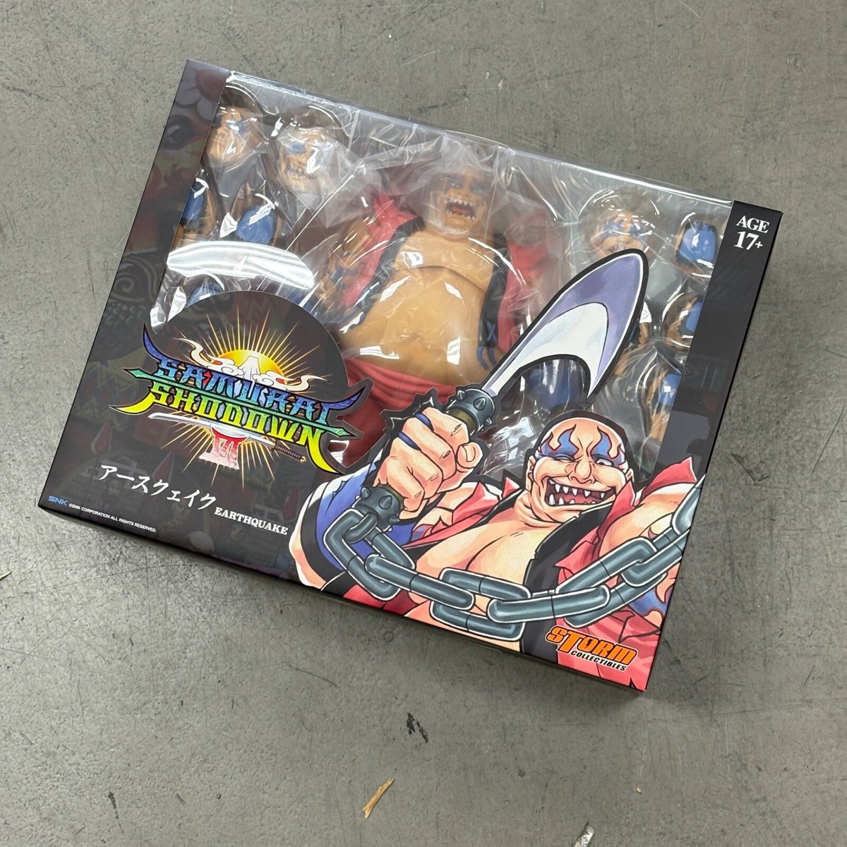 Storm Collectibles サムライスピリッツ1/12 アースクェイク サムライスピリッツ 天下一剣客伝 アースクェイク[ストーム
