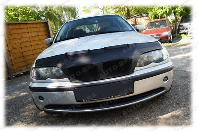 Car Bra for BMW 3 E46 year 1998 - 2005 rock impact protection hood bra tuning 