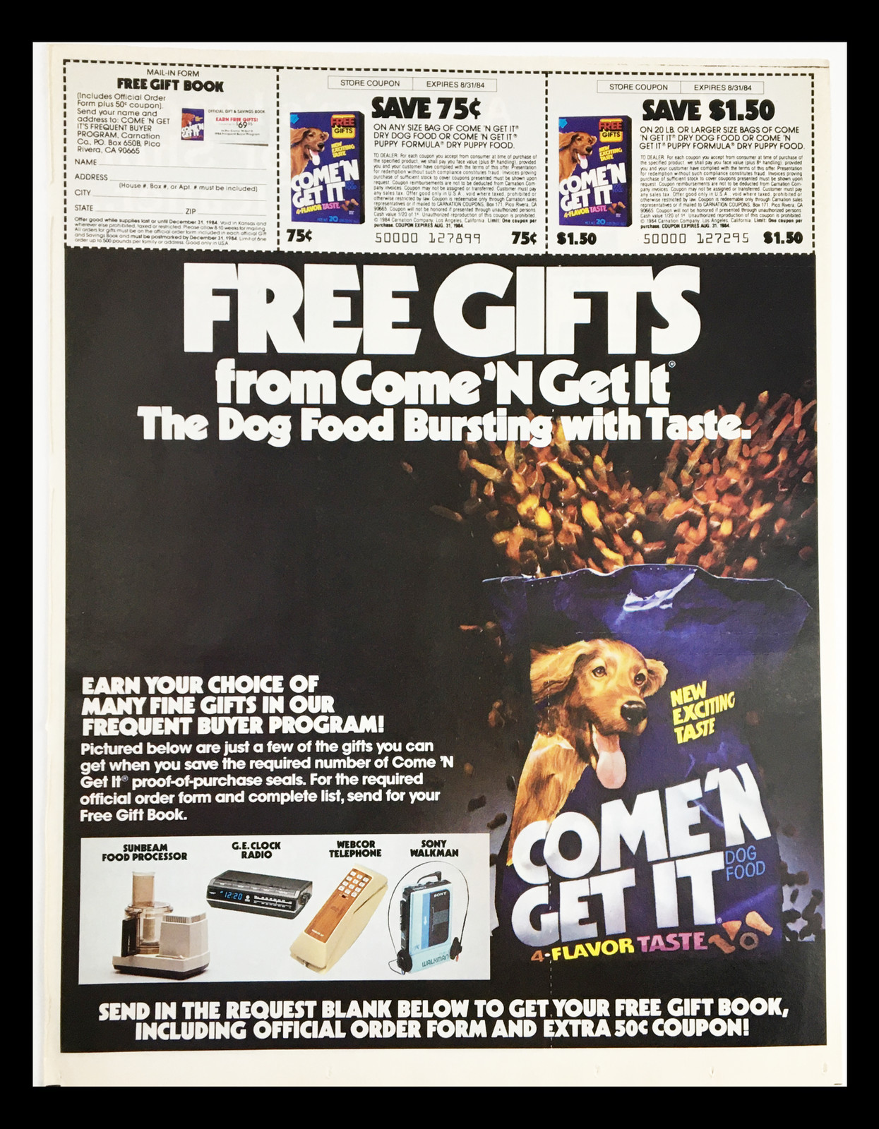 Circular Coupon Advertisement
