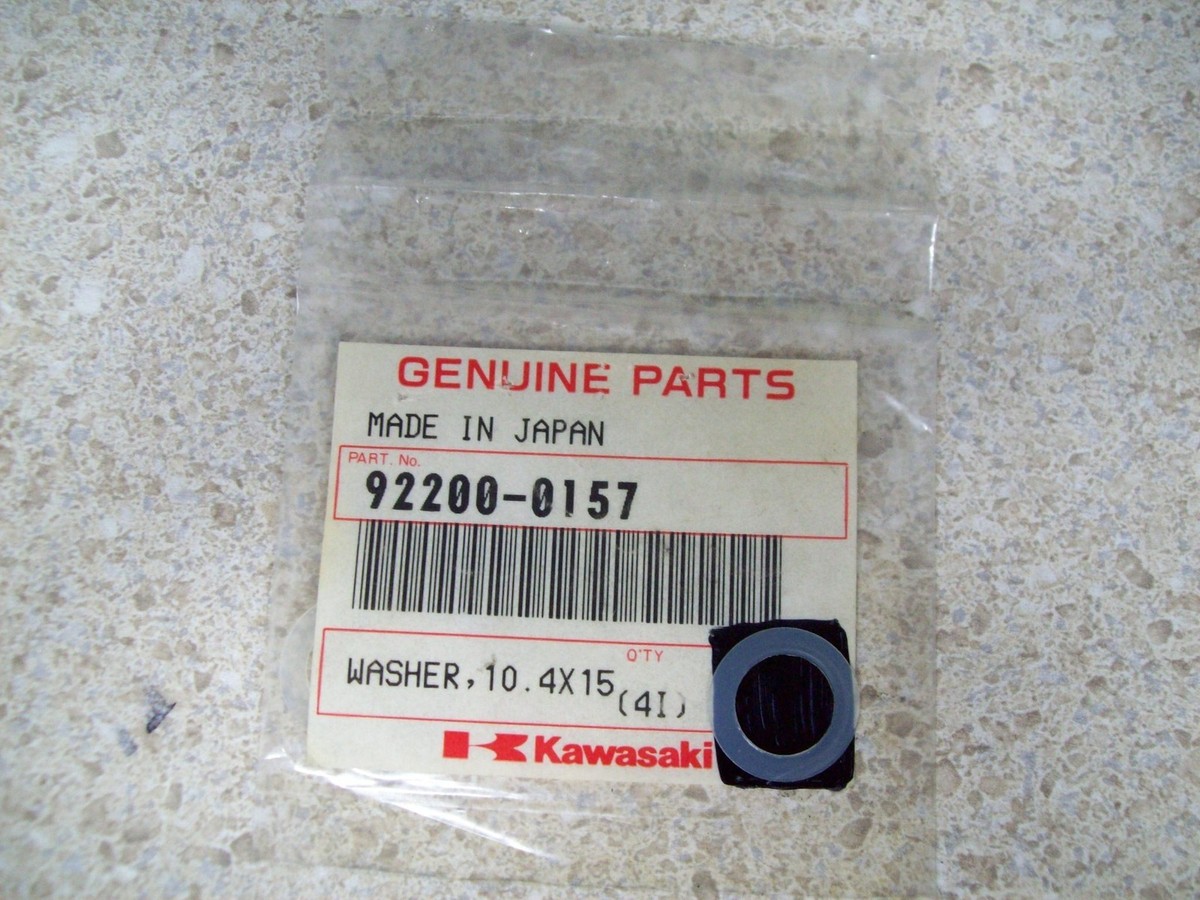 NOS OEM Kawasaki Washer 10.4x15.9x.05 2004-2017 ZX600/1000 ZR1000