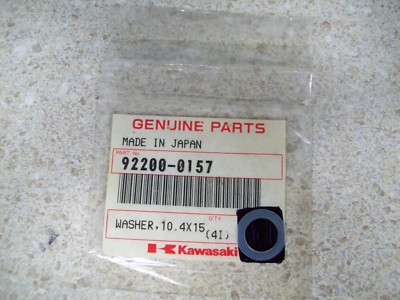 NOS OEM Kawasaki Washer 10.4x15.9x.05 2004-2017 ZX600/1000 ZR1000
