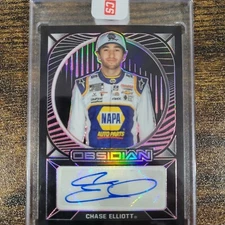 Chase Elliott 2022 Chronicles Obsidian Signature Pink 7/8