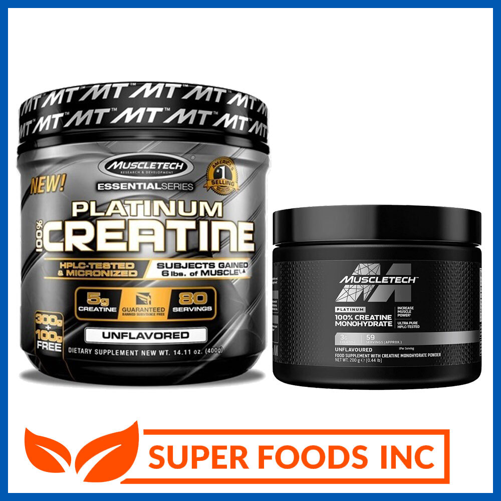 マッスルテック クレアチン400g MUSCLE TECH PLATINUM 100% CREATINE 400g UNFLAVORED + MULTI
