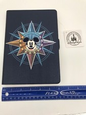 Disney Parks Mickey Compass 7” Kindle iPad Tablet Estuche Bordado Mickey