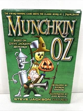 Munchkin Oz Steve Jackson Games Wizard Of Oz Themed Card Game EUC Complete 4431
