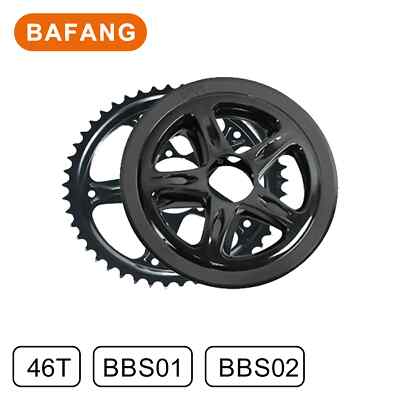 Bafang BBS01B BBS02B Mid Drive Motor Chainwheel eBike Sprocket 46T