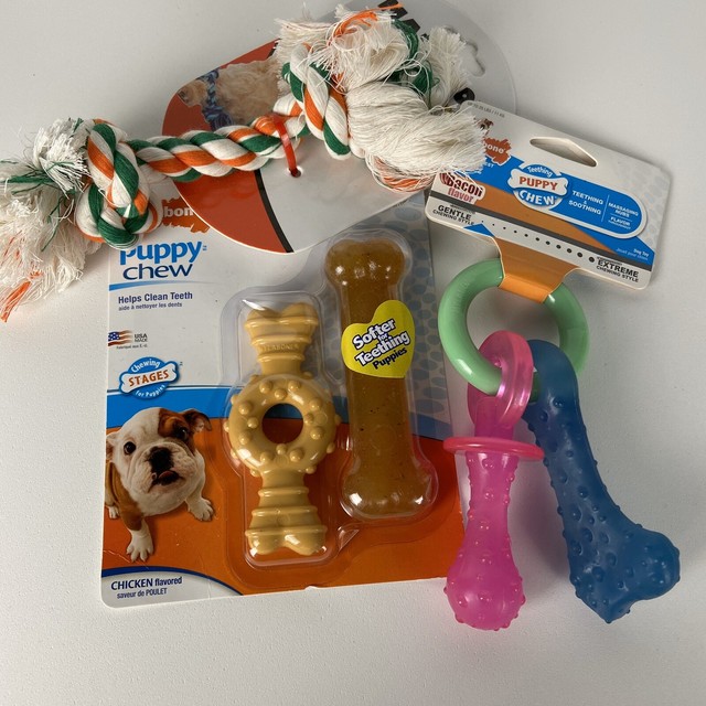 puppy teething pacifier