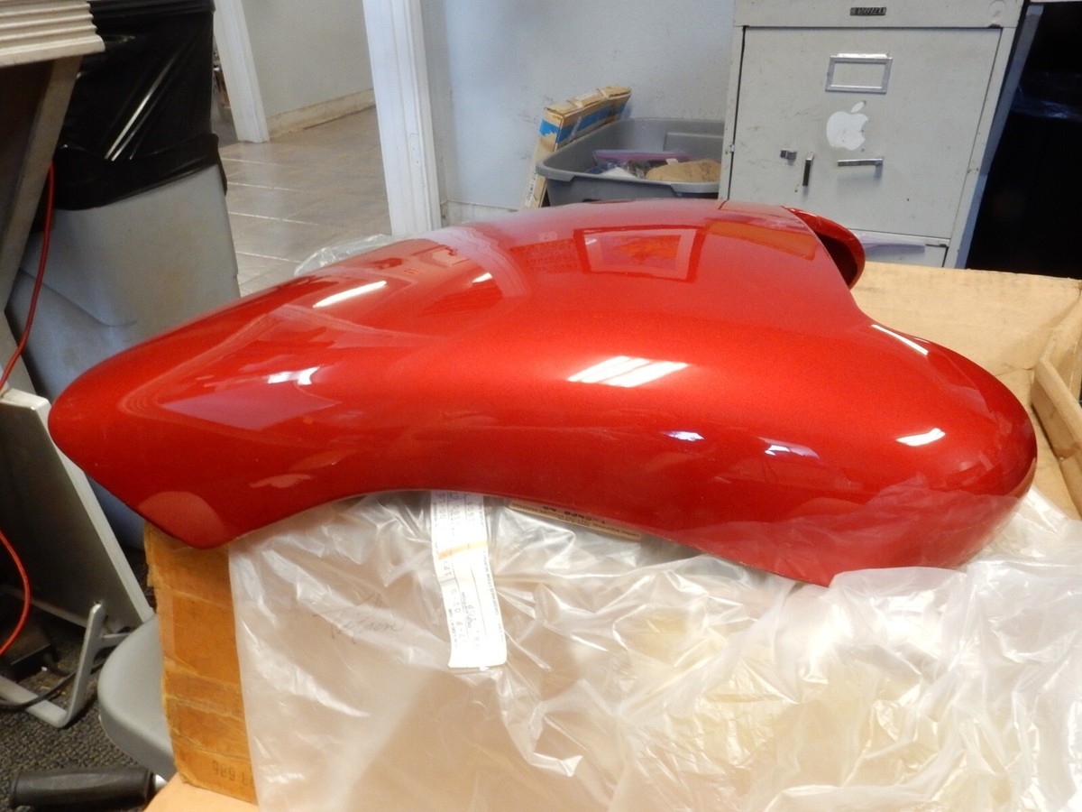 Yamaha V-Max 赤 外装パーツ NOS Yamaha Apple Red Top Cover 1988-1989 VMX1200 V-MAX 1FK-2171A