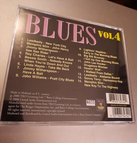 Blues Juke Box Hits Original Artists 4 CD Set Holland - Picture 12 of 14