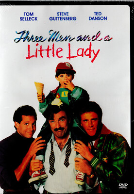 Three Men And A Little Lady DVD, NEW & SEALED.  FREE FIRST CLASS SHIPPING.