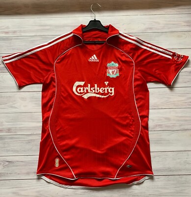 リバプール adidas シャツ 2006 Liverpool 2006 - 2008 Home football shirt jersey Adidas size