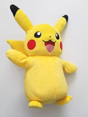 Tomy Pokemon My Friend Pikachu 12'' Talking Plush Toy Sounds and Phrases
