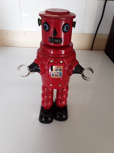 Toy wind-up clockwork toy Robot collectable. Great stocking filler! WORKING - Picture 4 of 4