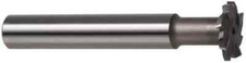 Made in USA 1-1/2" Diam, 5/16" Wide, Cobalt T-Slot Cutter 23/32" Neck Diam, 1...