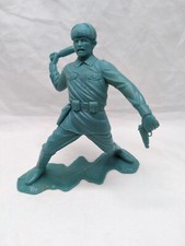 Vintage 1960s Plastimarx 2 Russian With Grenade And Pistol Toy Soldier 5"