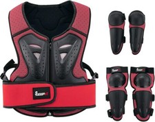 Youth Motorcycle Armor Suit Dirt Bike Gear Fu...