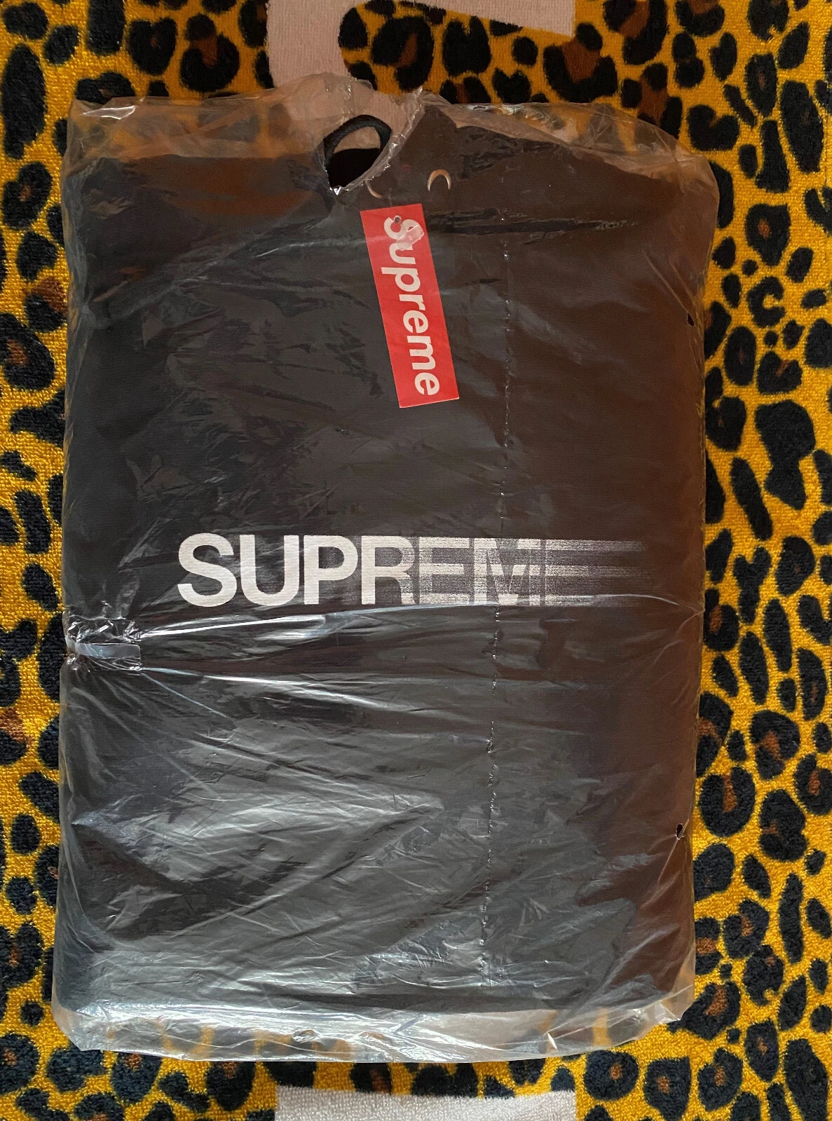 Sweat shirt à capuche logo SS20   Large   Noir