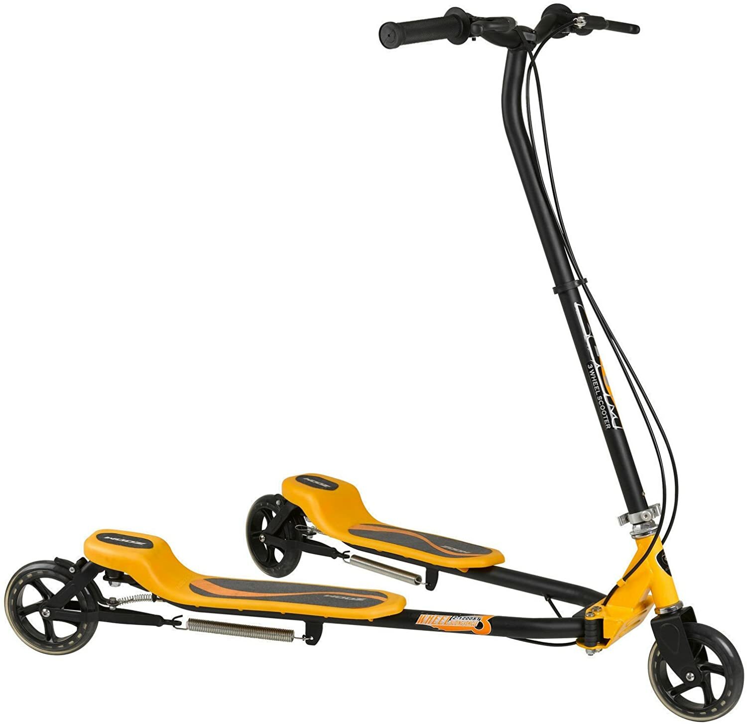 Kids Scissor Scooter 3 Wheel Twin Brakes Ages 69 Years eBay