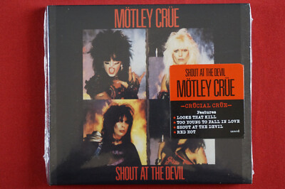 Motley Crue Shout At The Devil CD Looks That Kill Too Young To