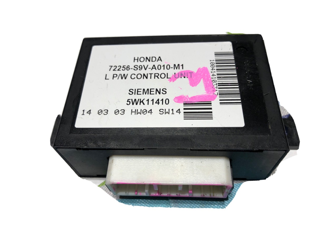 Genuine Honda 72256-S9V-A01 - Left Power Window Control Unit