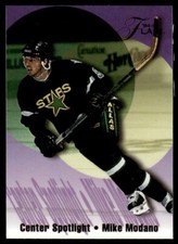 1994-95 Flair Center Spotlight Mike Modano Dallas Stars #9