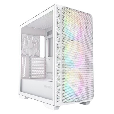 4710562748970 Montech AIR 903 MAX Midi-Tower, Tempered Glass - Weiß 