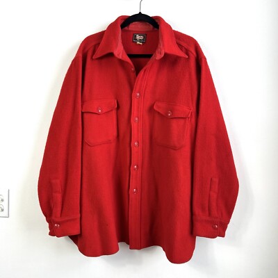 ジャケット・アウター Human Made WOOL OVERSHIRT Red/XXL s-l400.jpg