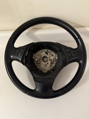 2006-2012 BMW E90 3 SERIES 3 SPOKE MULTI -FUNCTION STEERING WHEEL OEM 6764547