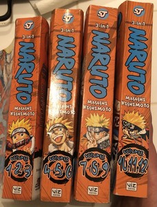 Naruto Manga By Kishimoto Vol 1 2 3 4 5 6 7 8 9 10 11 12 | eBay
