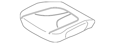 Genuine Ford Cushion Cover FG1Z-5462901-PA Genuine Ford Cushion Cover FG1Z-5462901-PA