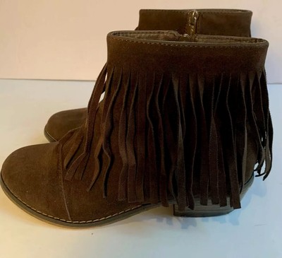 breckelles fringe booties
