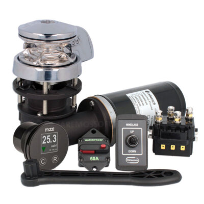 Italwinch Smart 500W Ankerwinde für Kette Ø 6mm 12V KIT PLUS