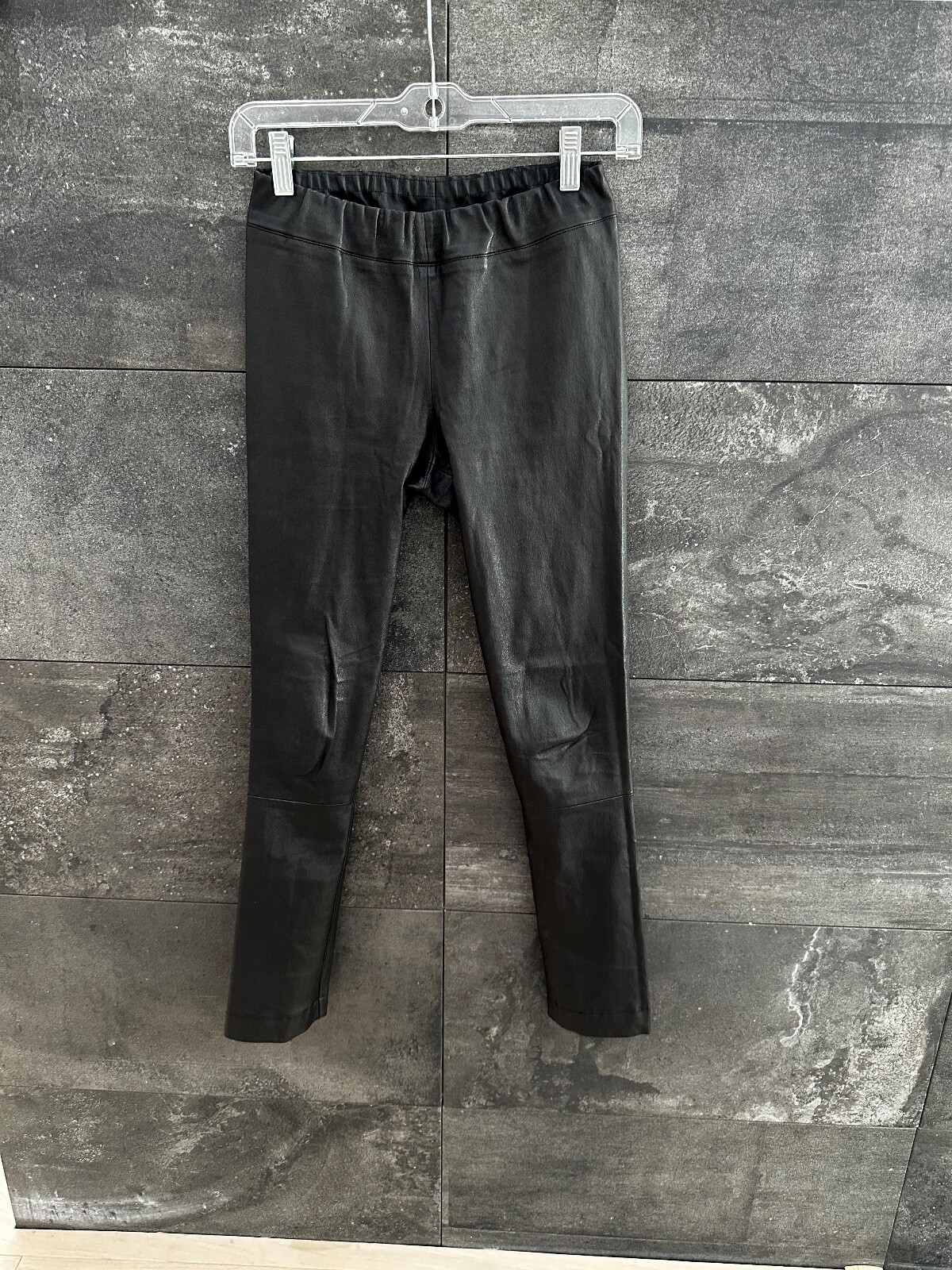 FILA Leggings pelle skinny THE ROW taglia S