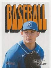 2021 Topps Heritage Minors ASA LACY 1972 Pack Cover Card Royals 72TPCC-20